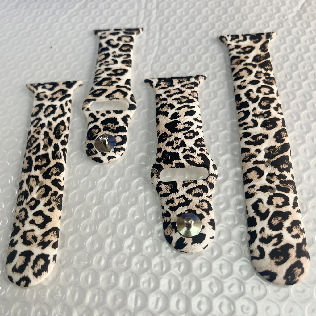 Silicone band For Apple Watch Ultra band 49mm 46mm 45mm 44mm Zebra pattern correa band Apple Watch Series 11 10 9 8 7 Watchbands