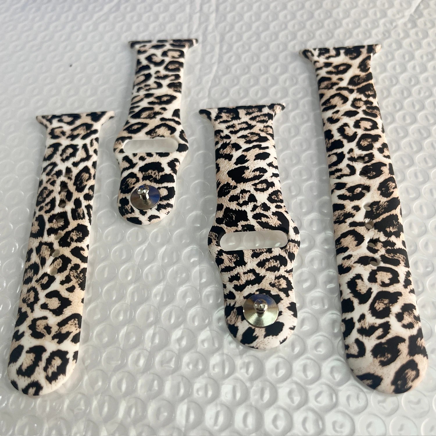 Silicone band For Apple Watch Ultra band 49mm 46mm 45mm 44mm Zebra pattern correa band Apple Watch Series 11 10 9 8 7 Watchbands