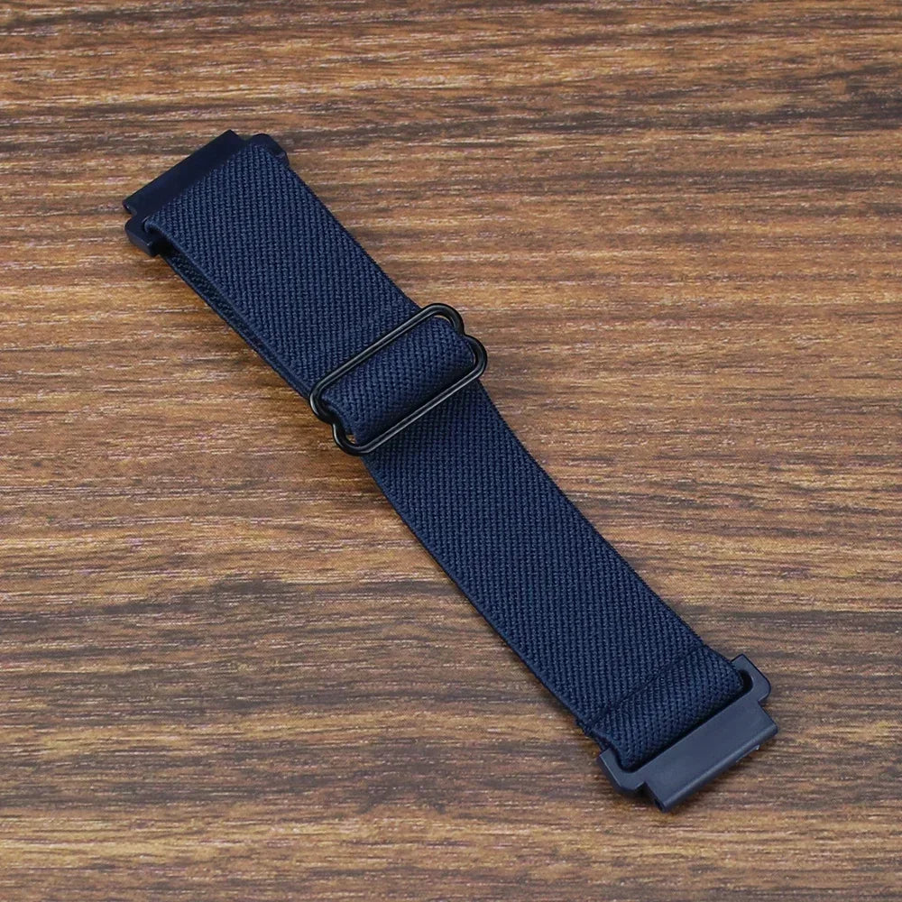 20mm 22mm Elastic Nylon Loop Strap for Samsung Galaxy Watch 4 5 6 7 40/44mm Pro Calssic 42/46mm Band Huawei Gt2/3 Amazfit Gts2/4