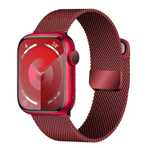 Magnetic Milanese band For Apple Watch 11 10 9 8 7 46mm 42mm 45mm 41mm Ultra 3 2 49mm band Apple Watch 6 5 4 SE3 44mm 40mm Band