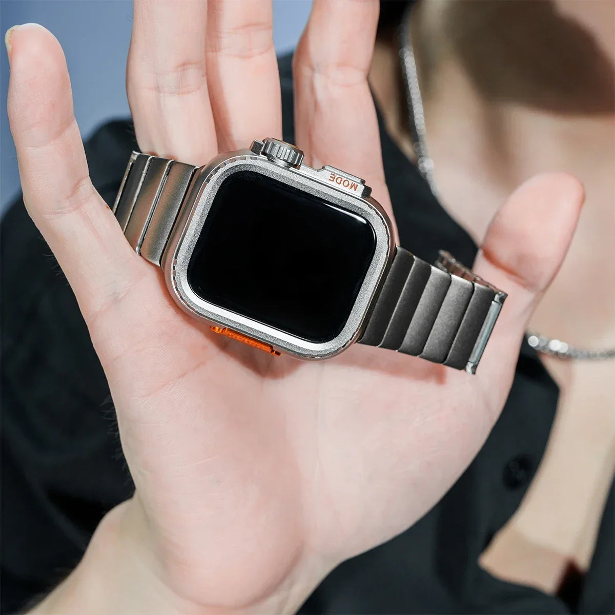 Case+band for Apple Watch band 10 42mm 46mm Ultra 2 49mm 9 8 7 6 SE 5 Steel metal Protective Shell Upgrade Apple Watch 49mm 45mm 44mm