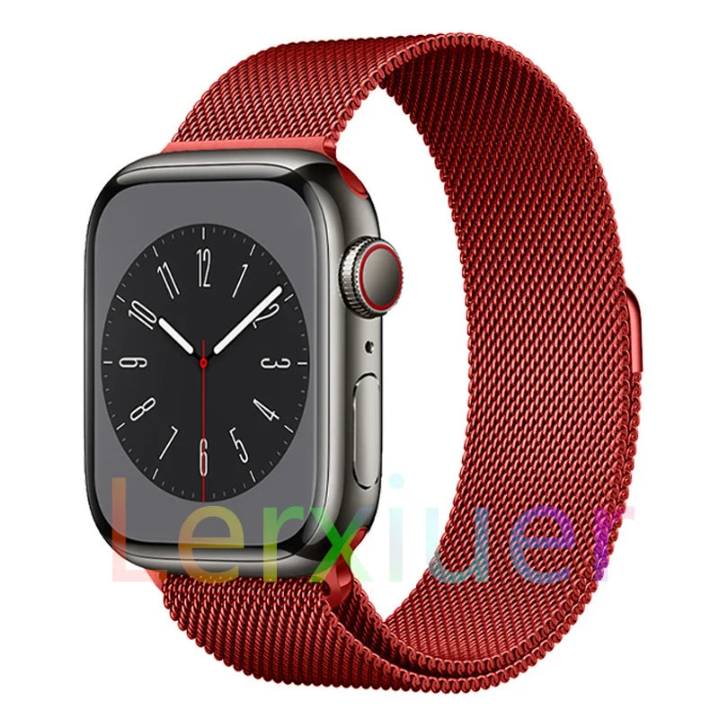 Milanese Loop band For Apple Watch band 11 42mm 46mm 44mm 40mm 41mm 45mm 49mm bands Apple Watch Series 10 9 8 7 6 Se3 Ultra 3 2