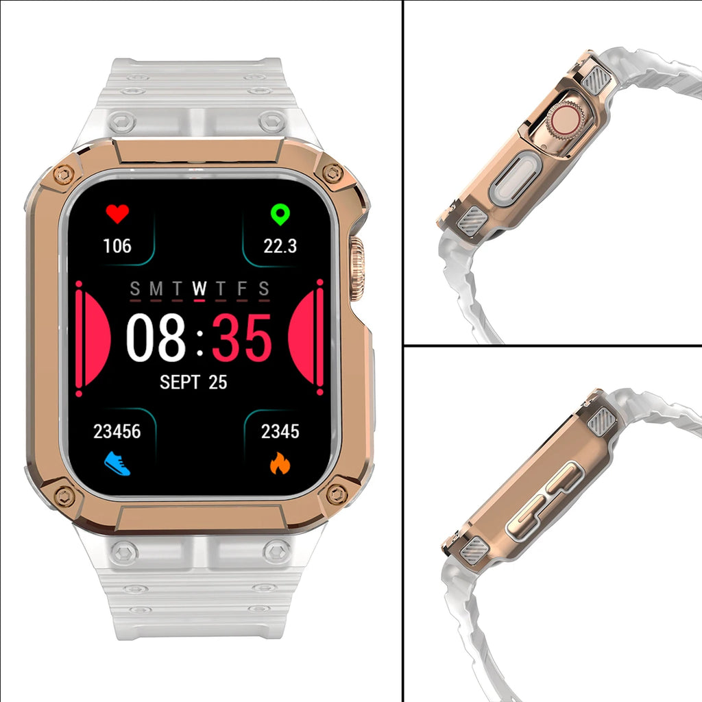 Band Case for Apple Watch 45mm nmm 49mm 44mm 41mm 40mm band TPU for Apple Watch Ultra 7 8 6 5 4 Wristband Sport band Accessories