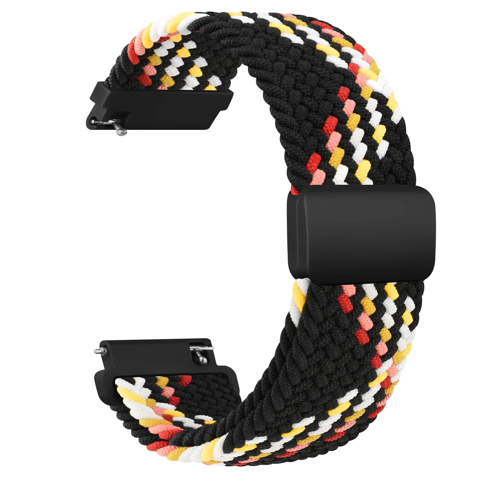 20mm Braided Magnetic Band For Samsung Galaxy Watch 7 6 5 4 40mm 44mm/Watch 4 6 Classic/Active 2/5Pro 45mm/Watch 3 41mm Strap