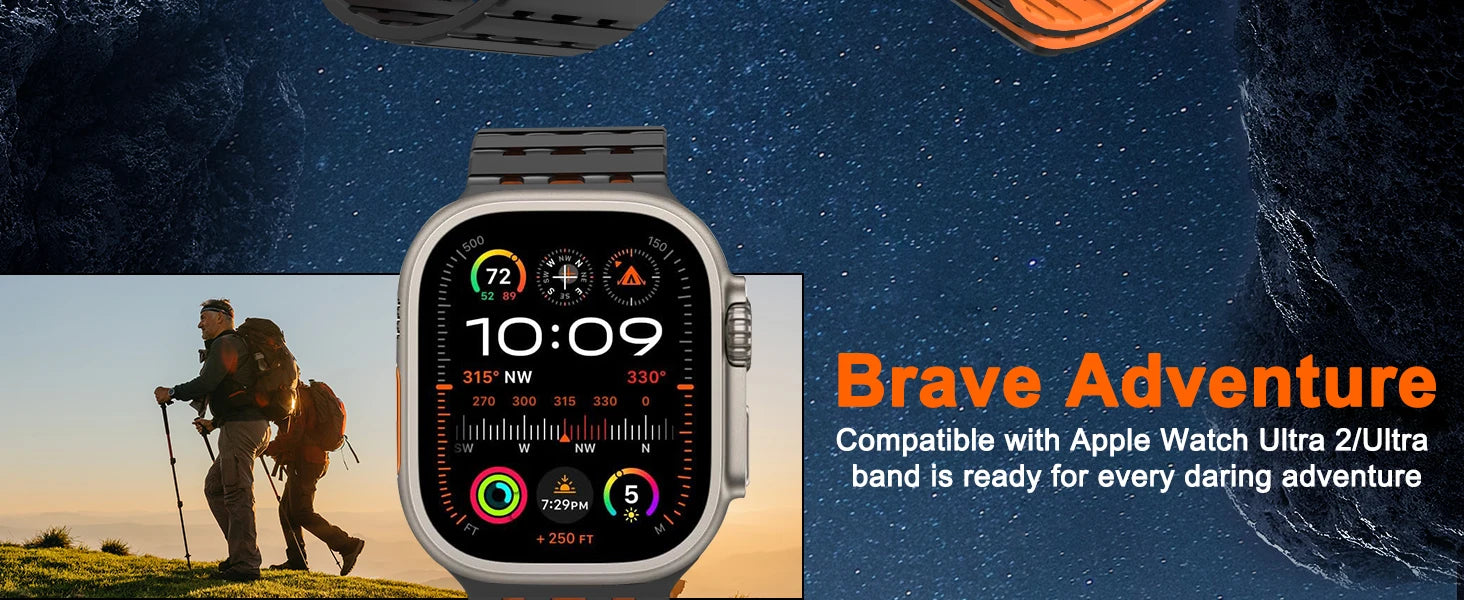 Magnetic band For Apple Watch Ultra 3 49mm 44mm 45mm 38mm 42mm 41mm belt Silicone band Apple Watch Series11 10 8 7 6 5 9 SE band