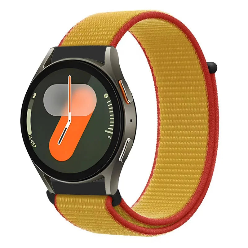 20mm 22mm Nylon Strap for Samsung Galaxy Watch 7/6/5/4 Huawei Watch 5/GT5/4/3 Pro 46mm Breathable Band for Garmin 970 965 955 55