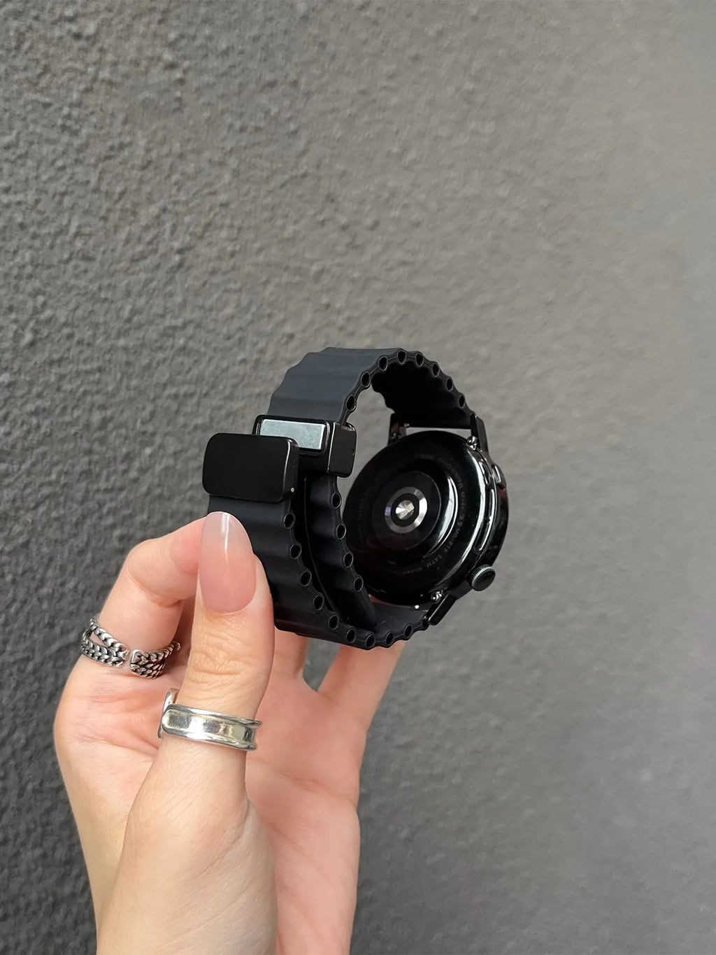 Ocean Silicone Loop Strap For Samsung Galaxy Watch 7 6 5 40mm 44mm Adjustable Bracelet Watchband For Galaxy 4 6 Classic 20/22mm