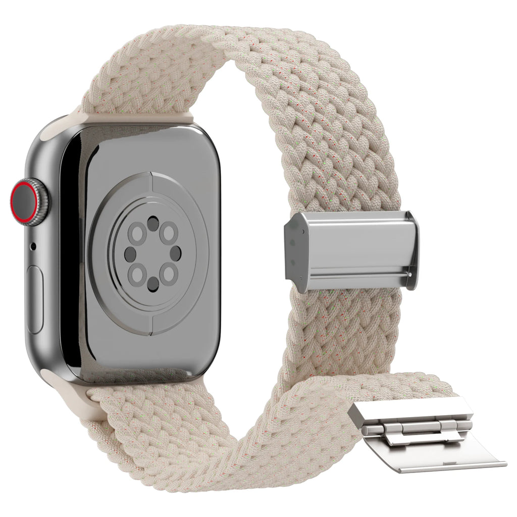 band For Apple Watch band 46mm 45mm 44mm 49mm 40mm 41mm 42mm Braided loop correa band Apple Watch Series 10 8 9 7 5 SE 6 4 Ultra