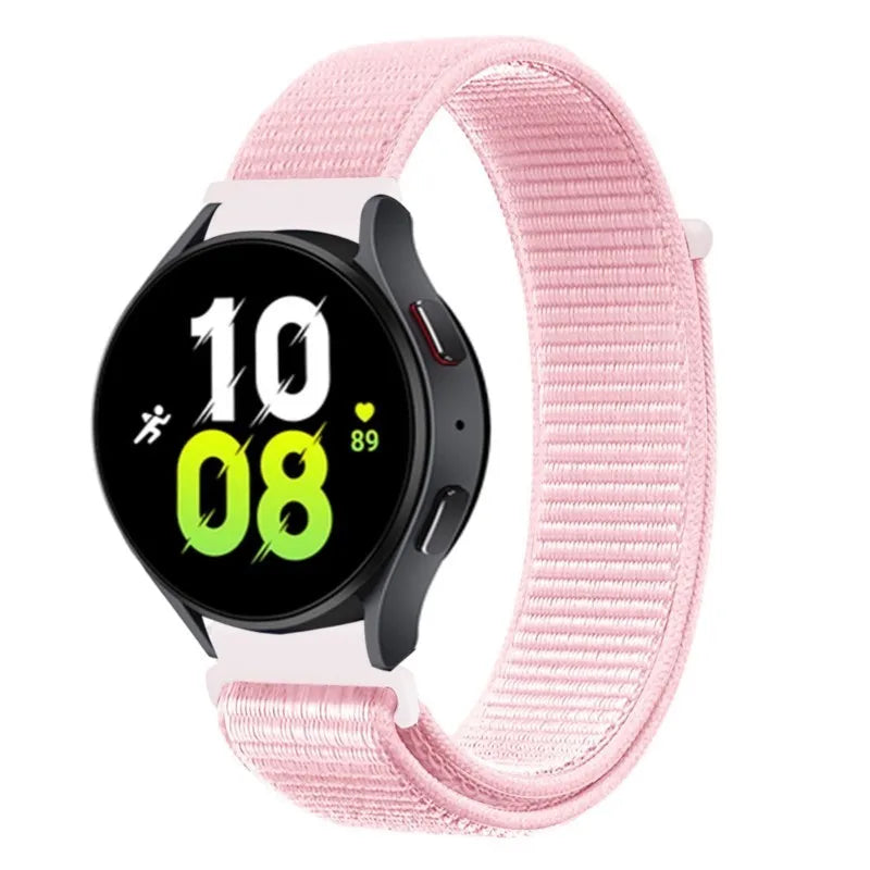 Nylon loop For Samsung Galaxy Watch 6 5 Pro/4/classic/gear s3 frontier/active Sport Bracelet Huawei watch gt2 3 22mm 20mm Strap