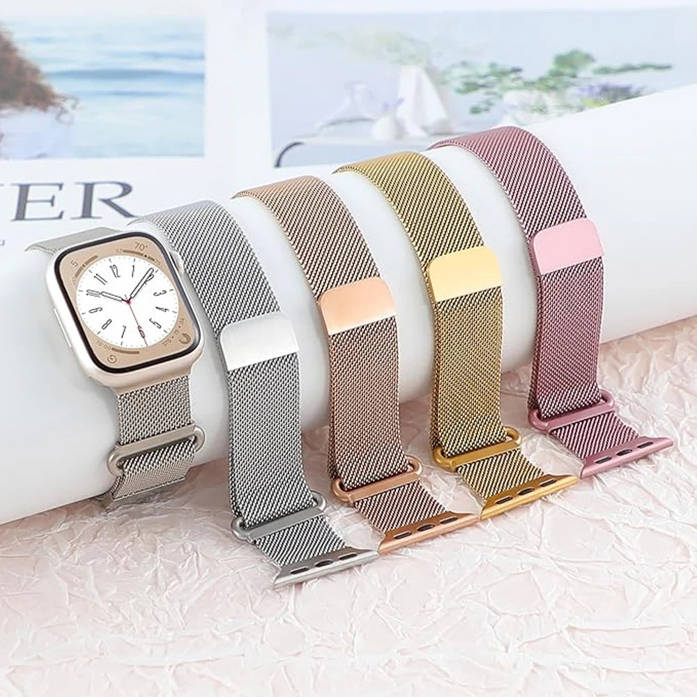 Magnetic band for Apple Watch band Series 9 8 7 6 5 4 3 SE Ultra 45mm 44mm 49mm 38mm 42mm 41mm 40mm correa band Apple Watch bands