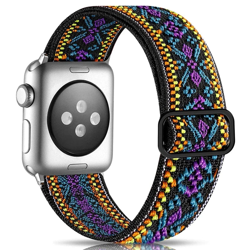 Scrunchie band for Apple Watch band watch band Correa 44mm SE Apple Watch Series 9 6 7 8 41mm 45mm 40mm 49mm Ultra 2 Belt