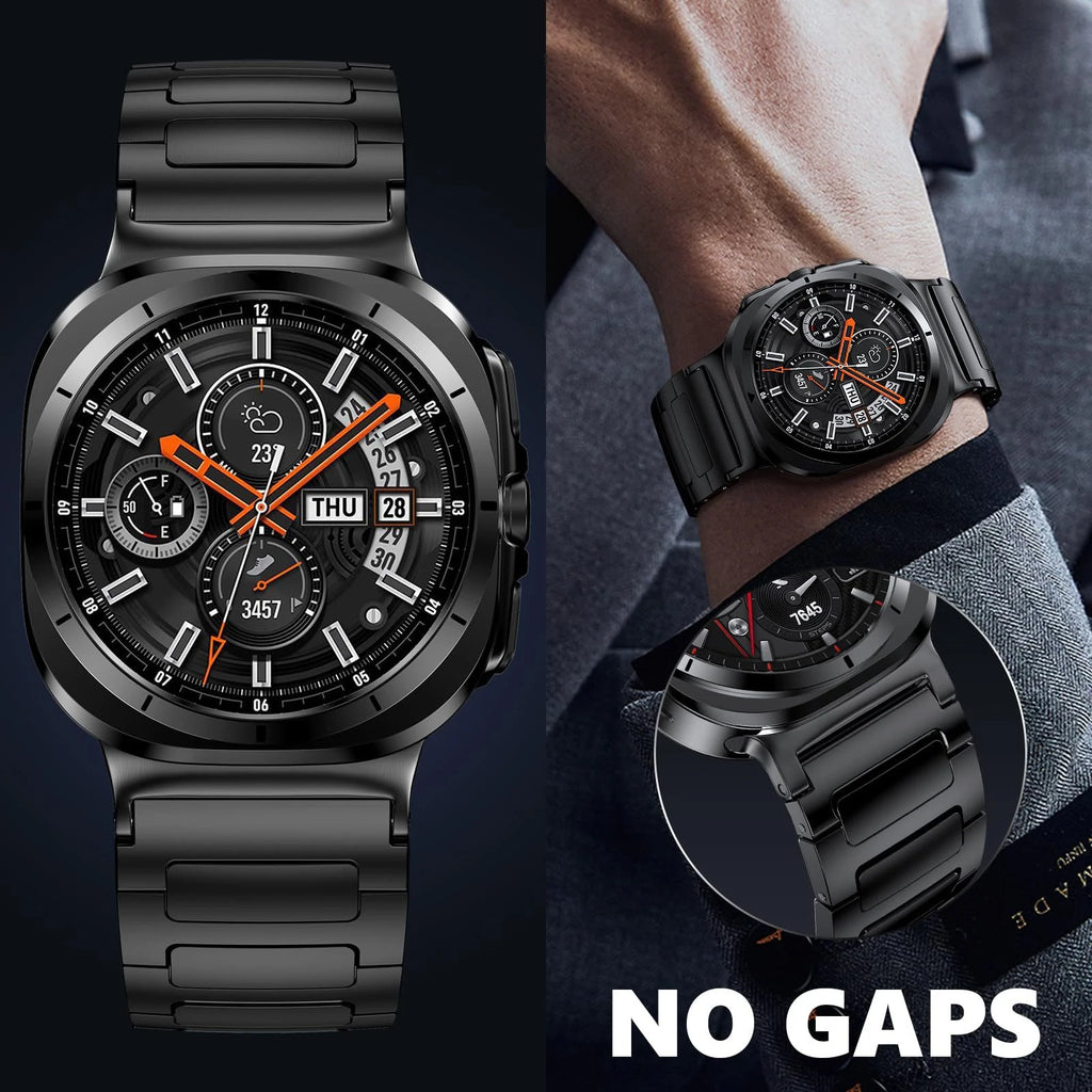 Luxury Metal Strap For Samsung Galaxy Watch Ultra 2025 Stainless Steel Band Correa Bracelet Samsung Galaxy Ultra 47mm Watchband
