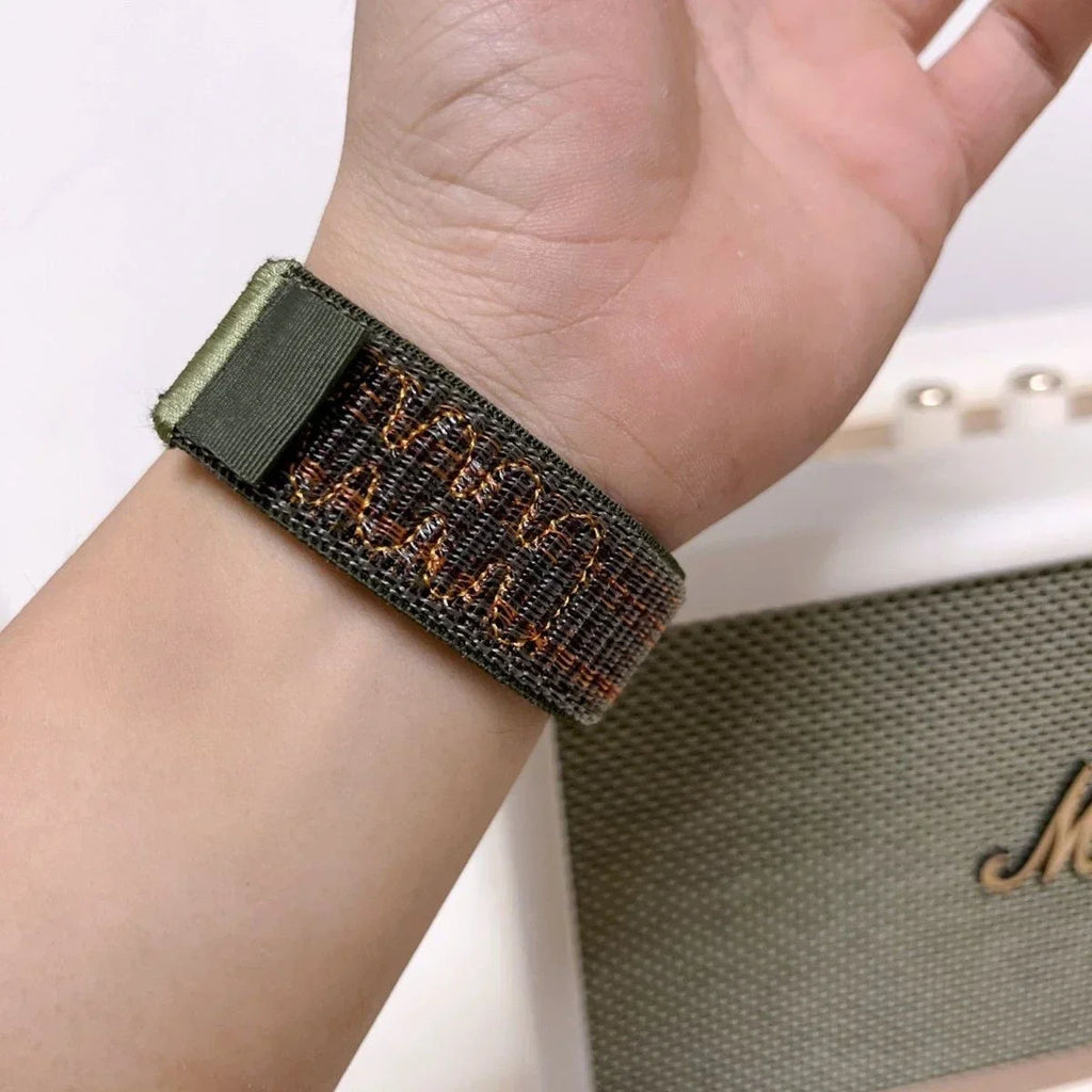 Sport Loop band for Apple Watch band Ultra 2 49mm 45mm 41mm 38mm 44mm Nylon band Apple Watch Series 10 9 8 7 6 5 4 SE 46mm 42mm