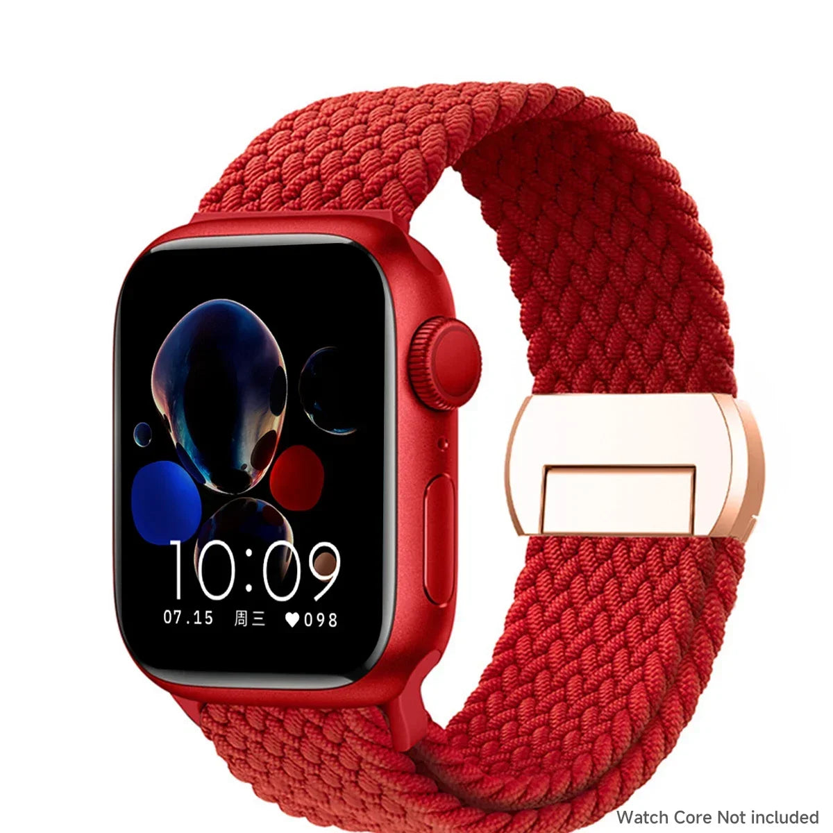 Braided band For Apple Watch band 44mm 40mm 45mm 49mm 41mm 38mm buckle band Apple Watch Series SE 10 9 8 7 6 Ultra 2 Magnetic Band