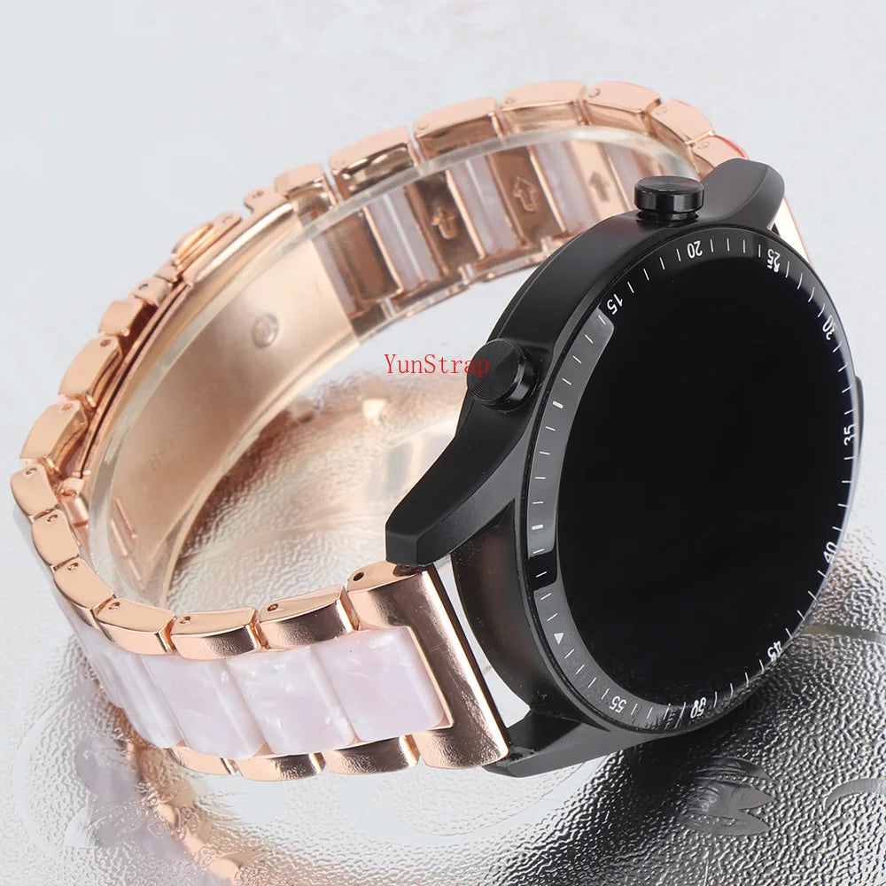 18mm 20mm 22mm Watch Bands For Samsung Galaxy Watch 7/6/5/4/3 40mm 44mm S3 Active2 Huawei Watch 4 3 GT5 GT4 GT3 Gt2e Pro Band