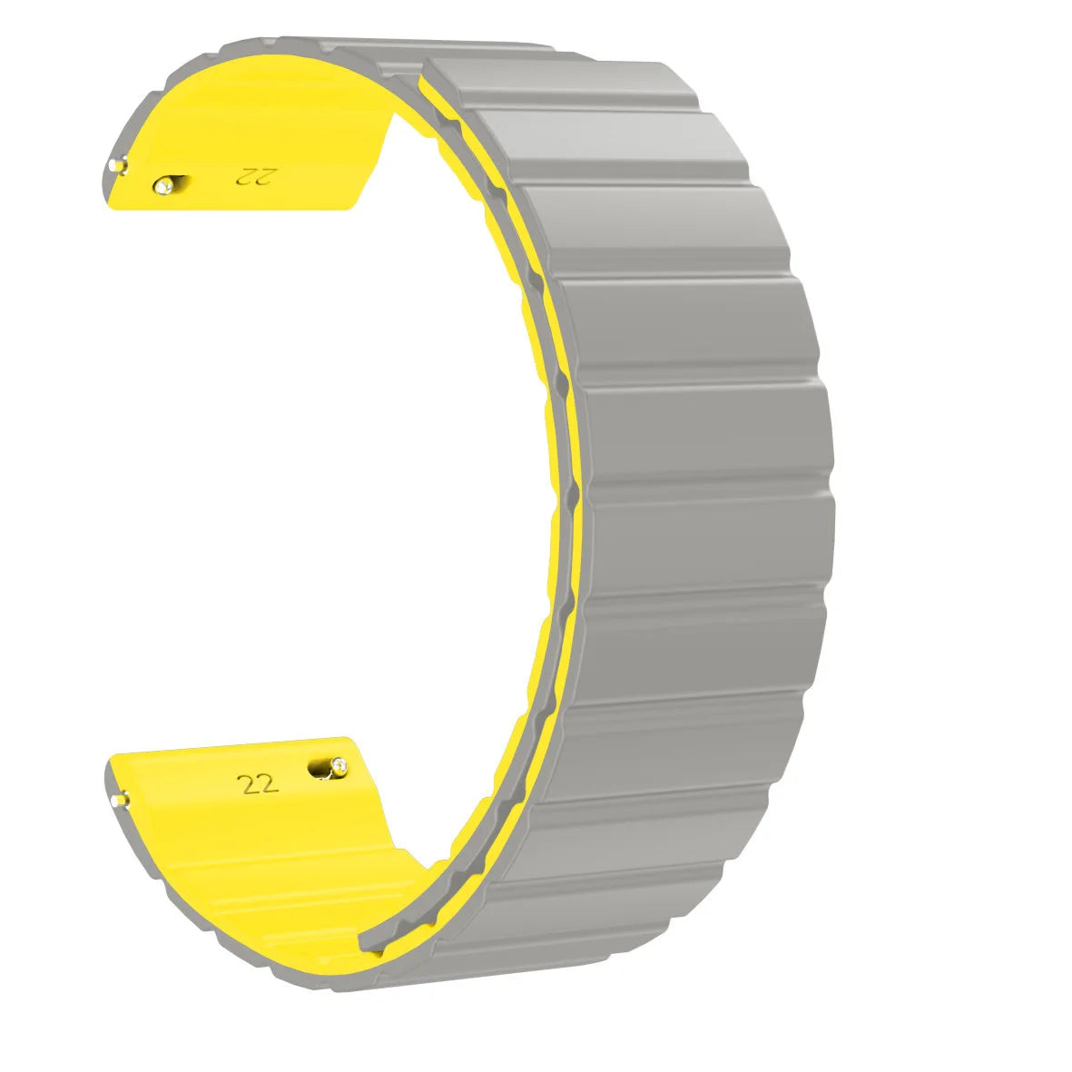 Universal Silicone Magnetic Watch band 16mm 18mm 20mm 22mm Quick Release Waterproof Durable Soft Smartwatch band For Men Women