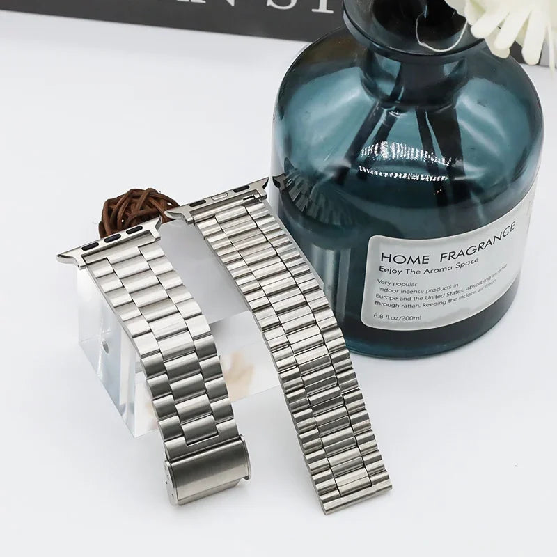 Stainless Steel band For Apple Watch band 45mm 41mm 42mm 46mm 40mm 44mm Ultra 49mm band For Apple Watch Series 10 9 8 7 6 5 SE 4