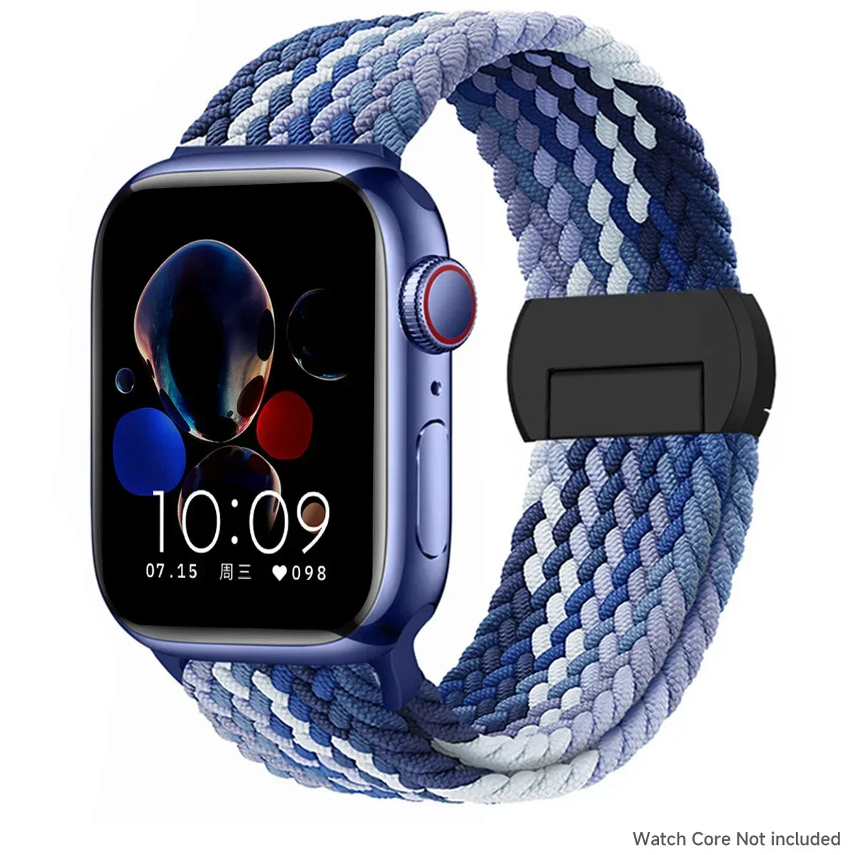Braided band For Apple Watch band 44mm 40mm 45mm 49mm 41mm 38mm buckle band Apple Watch Series SE 10 9 8 7 6 Ultra 2 Magnetic Band