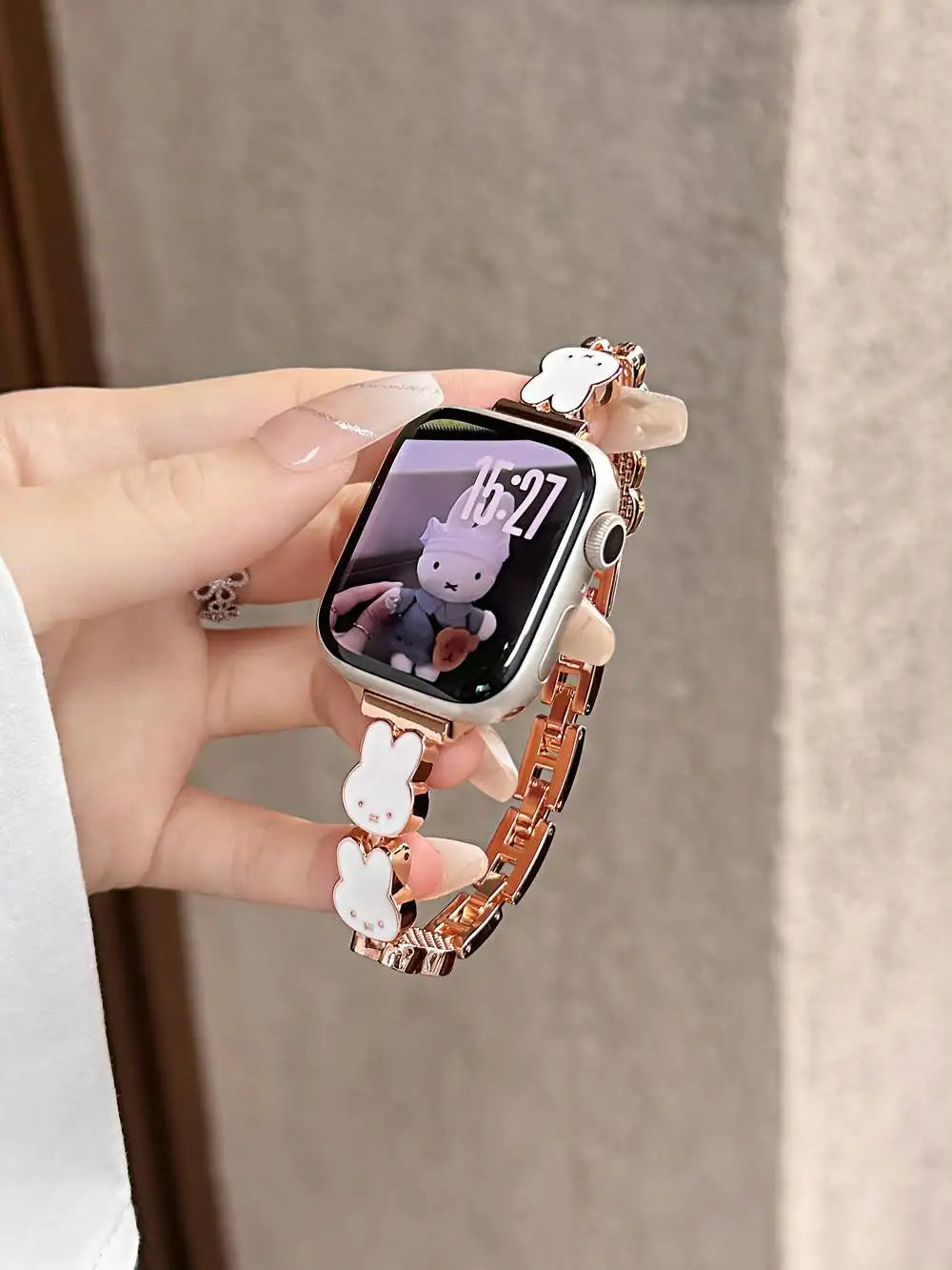 Nice band For Apple Watch band link women Series 11 8 7 6 10 9 40mm 41mm 38mm 42mm 44mm 45mm 46mm band