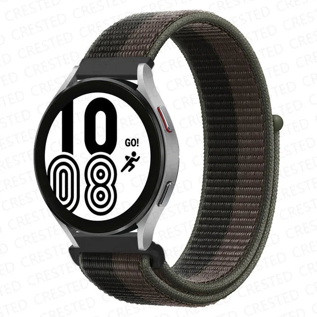 Band For Samsung Galaxy Watch 7/FE/4/5 Pro/6 classic/active 2 44mm 40mm Nylon correa Bracelet Huawei GT 2e 3 4 20mm 22mm Straps