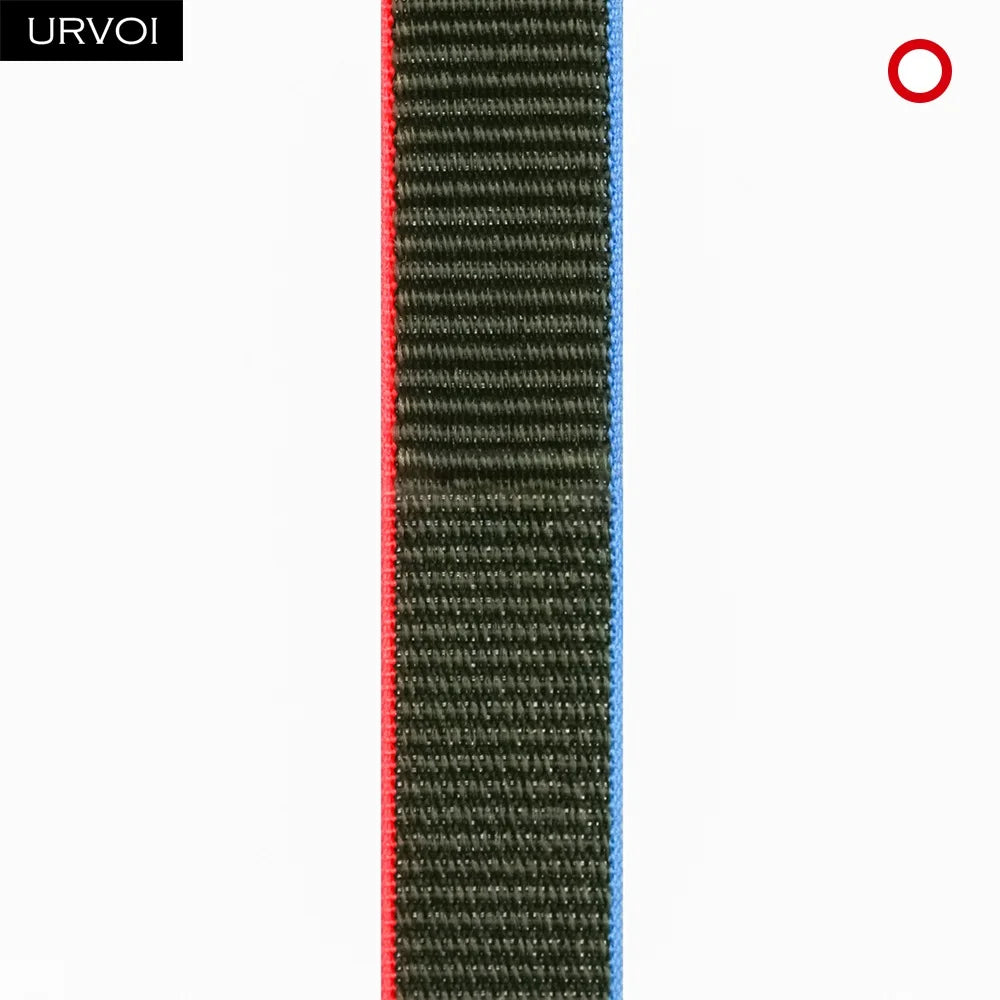 URVOI Sport Loop for Apple Watch Ultra 3 2 Series 11 10 9 8 SE3 Nylon loop for Apple Watch sport band 42mm 46mm breathabe hook fastener