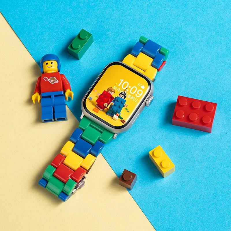 Rainbow Blocking band for Apple Watch Series Ultra 10 9 8 7 6 5 4 SE band for Apple Watch band 42mm 46mm 41mm 45mm 40mm 44mm 38mm 49mm