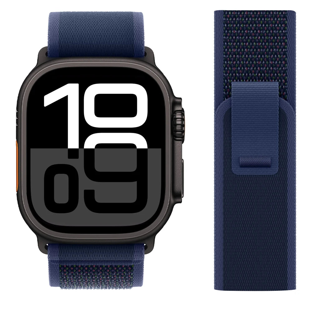 Trail loop band for Apple Watch Ultra 2 band 49mm 44mm 45mm 40mm 41mm 46mm 42mm 45mm 44mm band Apple Watch Series 10 SE 9 8 7 6 5