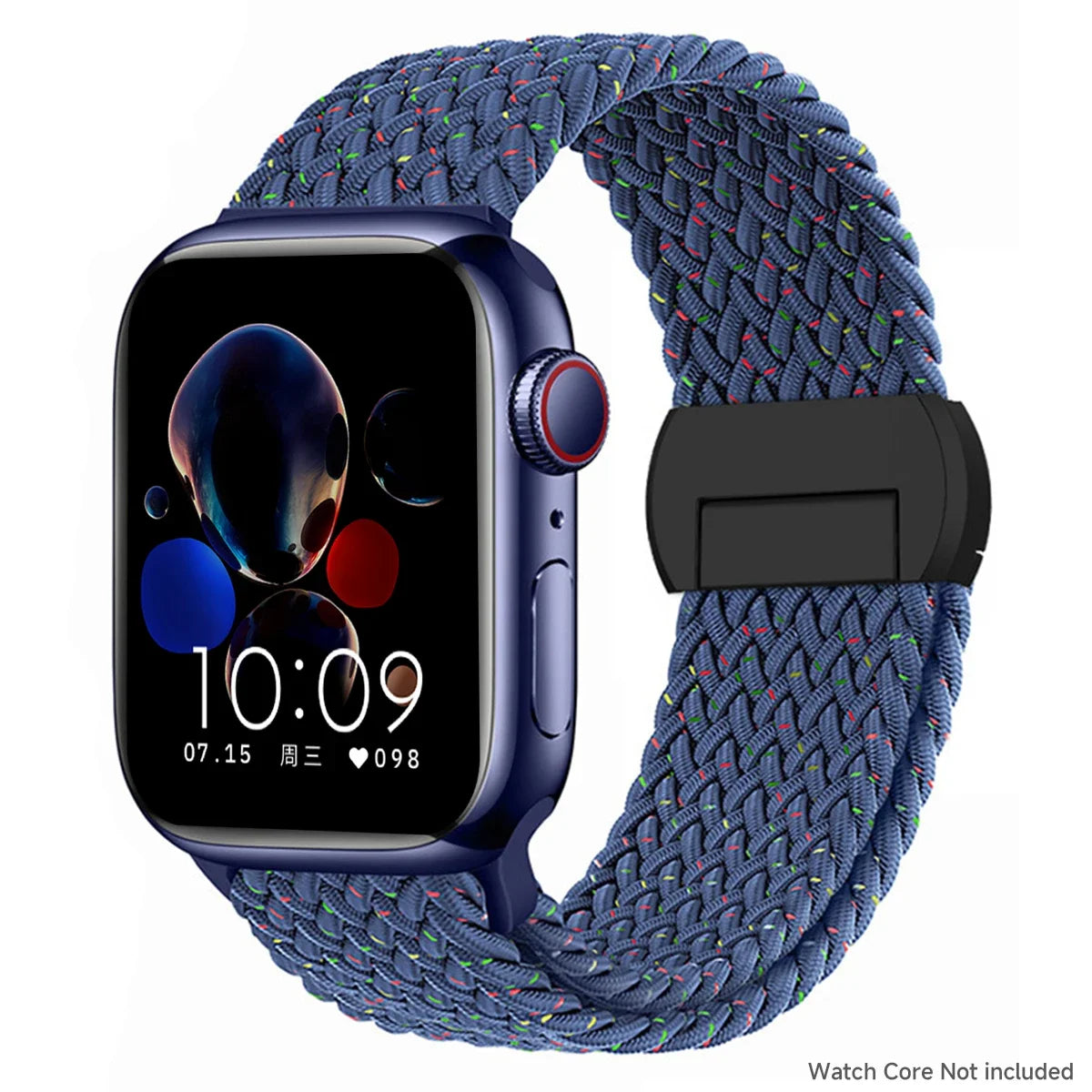 Braided band For Apple Watch band 44mm 40mm 45mm 49mm 41mm 38mm buckle band Apple Watch Series SE 10 9 8 7 6 Ultra 2 Magnetic Band