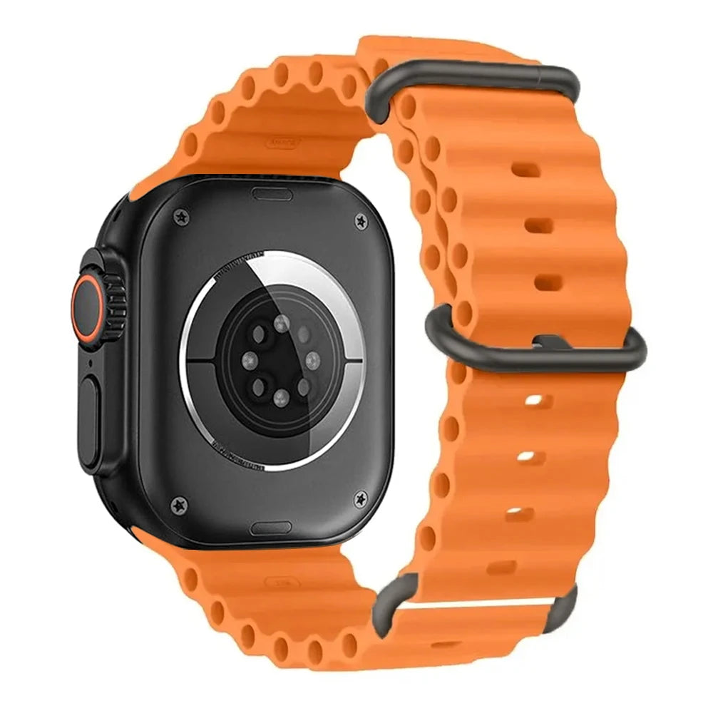 Ocean band for Apple Watch Ultra 3 2 49mm 46mm 45mm 44mm 42mm 40mm 41mm band correa Apple Watch Series 11 10 9 7 8 5 6 SE Sport band