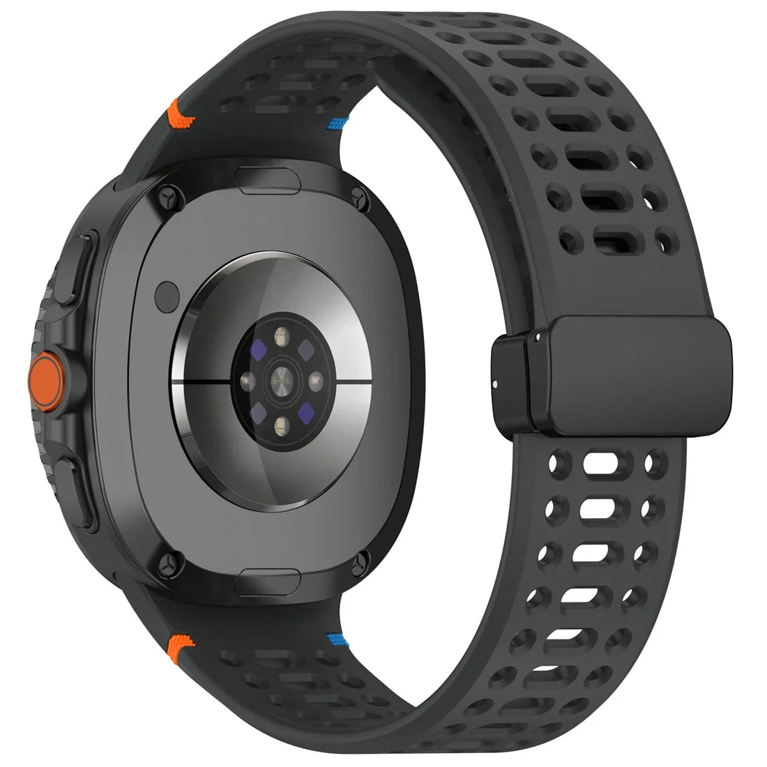 Air Hole Strap for Samsung Galaxy Watch 8 40mm 44mm Silicone Magnetic Buckle Wristband for Galaxy Watch 8 Classic Accessories