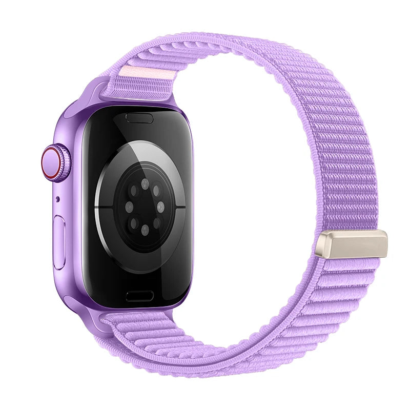 Nylon band for Apple Watch band Ultra 49mm sport band for Apple Watch Series 11 10 9 8 SE 3 46mm 42mm 45mm 41mm 44mm 40mm 38mm