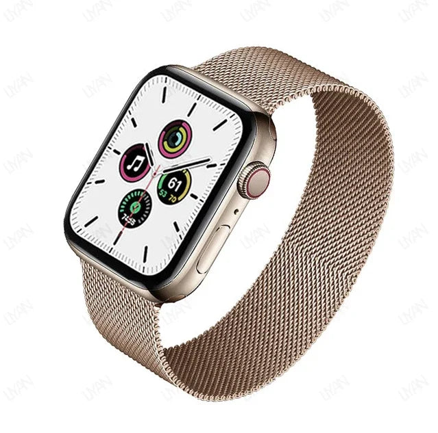 Milanese Loop for Apple Watch band 44mm 45mm 40mm 41mm 46mm 42mm pride band Apple Watch Series 9 8 7 6 SE 5 4 10 Ultra 2 49mm band