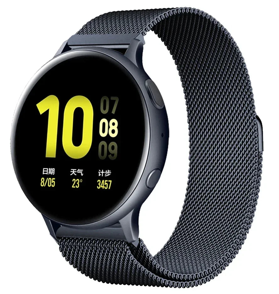 Strap for Samsung Galaxy watch Active 2/4/5/5Pro 44mm/40mm Magnetic loop 20mm 22mm Bracelet Galaxy Watch 6 4 classic 46mm 42mm