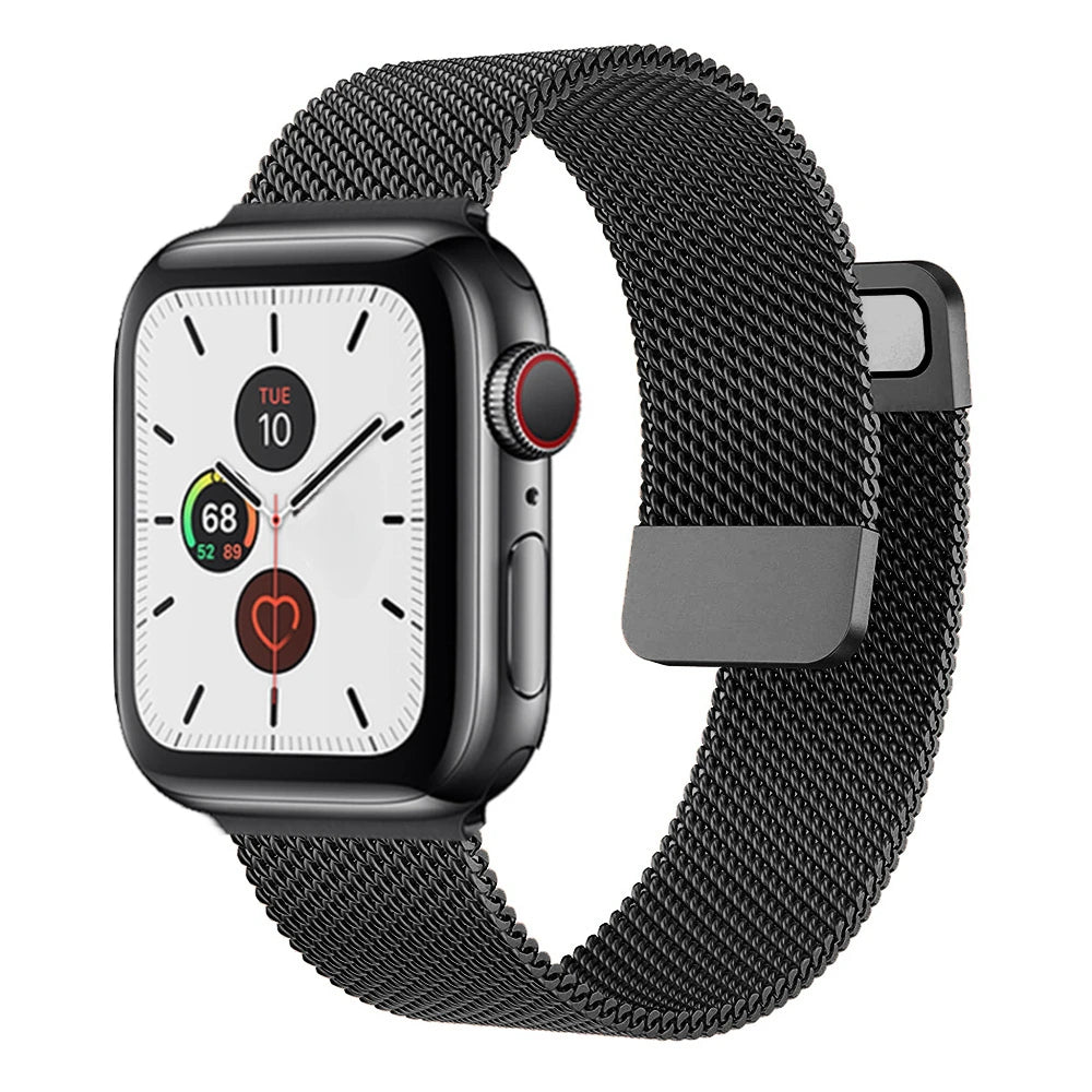 band For Apple Watch band 10 46mm 44mm 45mm 41mm 49mm 42mm 40mm 45mm Milanese Loop band Apple Watch Series 9 7 8 4 5 6 SE Ultra2