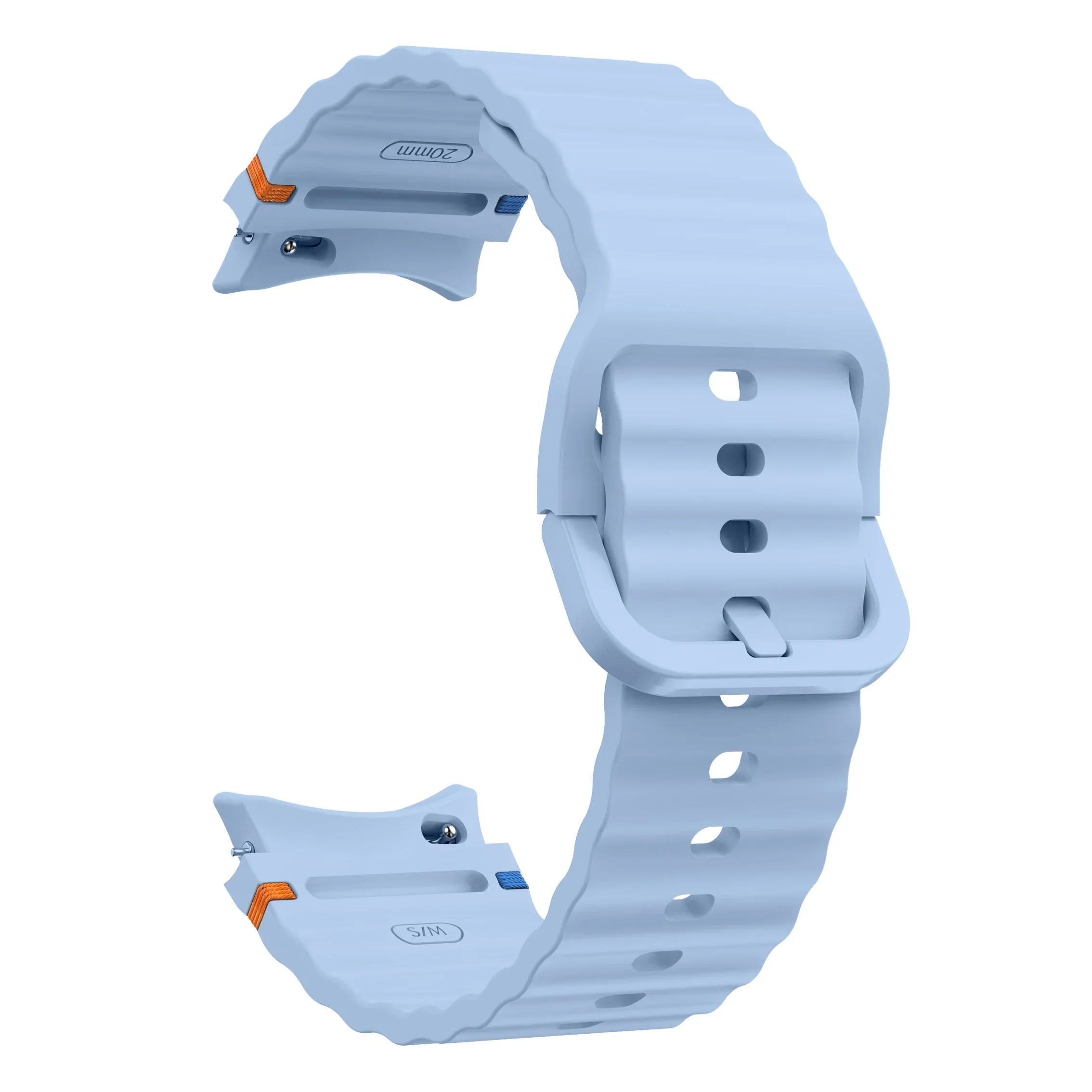 Original Silicone Strap for Samsung Galaxy Watch 7 6 5 4 40mm 44mm 5Pro 45mm Bracelet for Galaxy Watch 4 6Classic 43mm 47mm Band