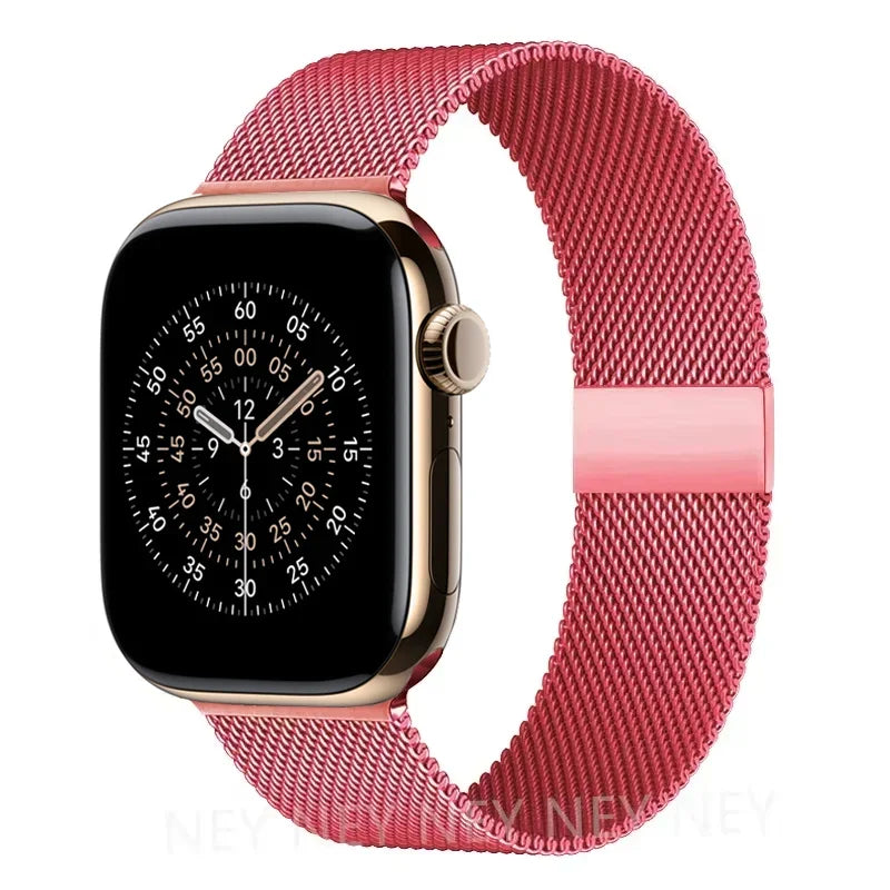Milanese loop For Apple Watch 10 band 46mm 45mm 44mm 40mm 41mm 42mm band Apple Watch Series 11 8 7 6 5 4 SE 9 Ultra 2 3 49mm
