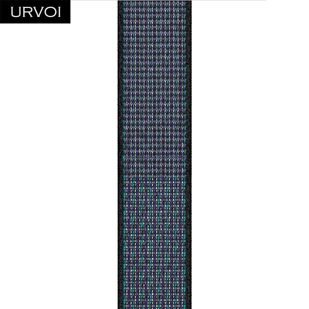 URVOI Sport Loop for Apple Watch Ultra 3 2 Series 11 10 9 8 SE3 Nylon loop for Apple Watch sport band 42mm 46mm breathabe hook fastener