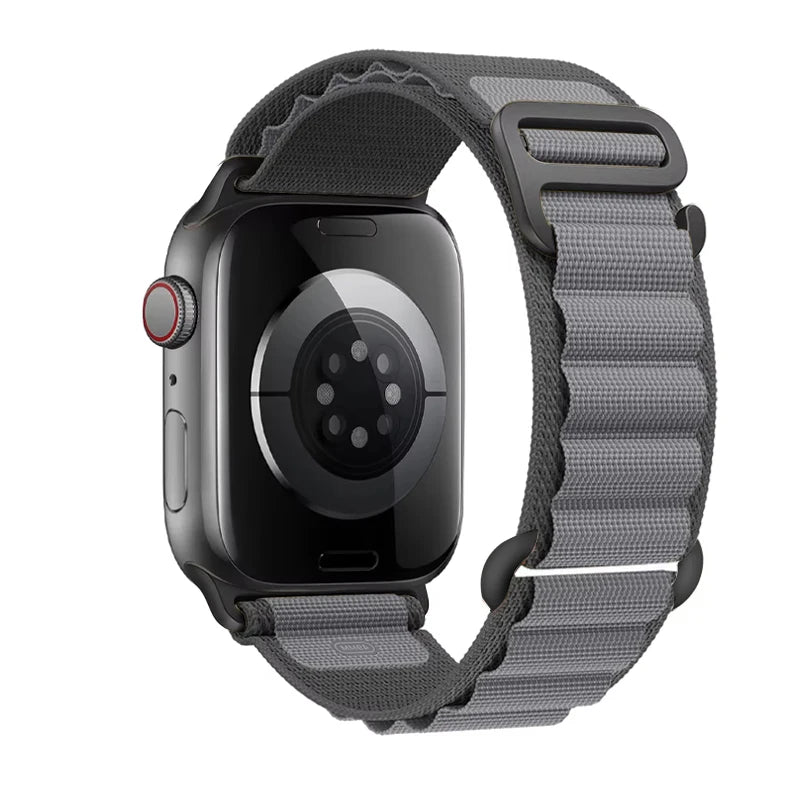 for Apple Watch band 45mm 46mm 49mm 42mm Apple Watch band 44mm 41mm 40mm Nylon Alpine band correa Series 10 9 8 7 6 SE Ultra 2