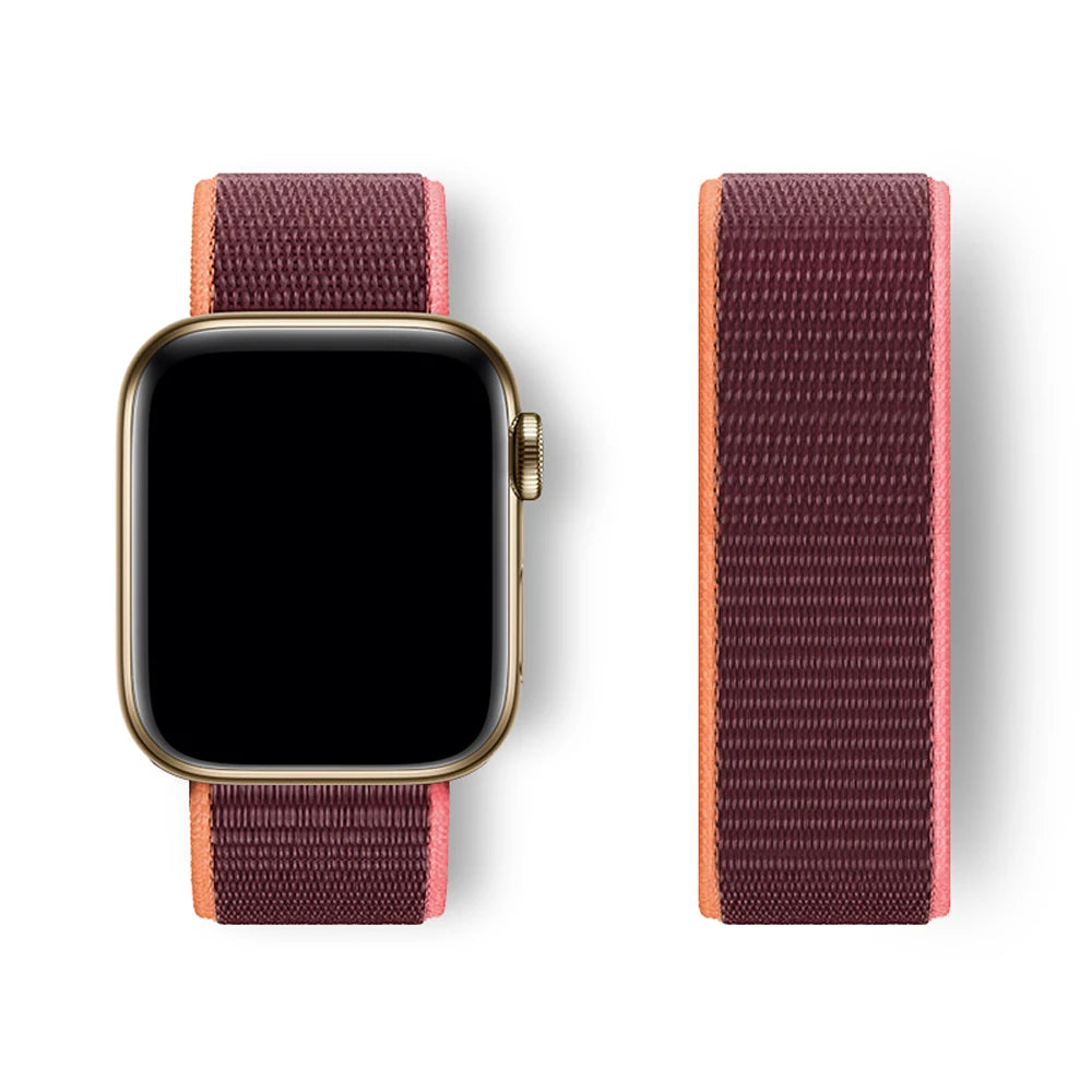 band For Apple Watch 11 band 10 8 9 7 6 5 SE Ultra 3 49mm 46mm Apple Watch 44mm 42mm 45mm 41mm 40mm Sport Loop band Correa wristband