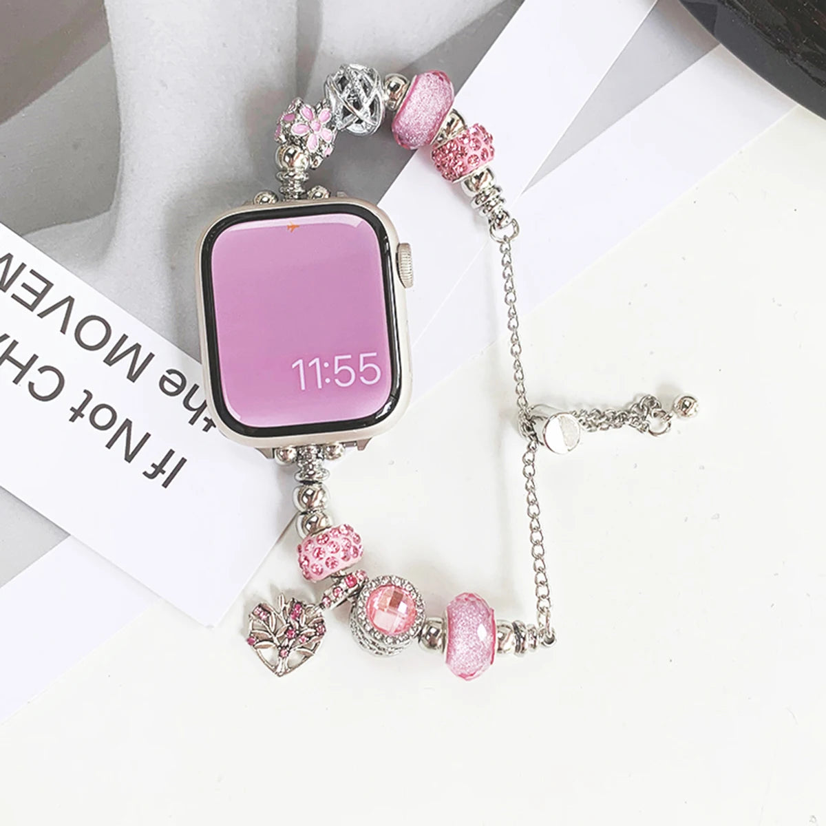 Jewelry band for Apple Watch Series 10 band 46mm 42mm 41mm 45mm 44mm 38mm 40mm Women Bling metal band Apple Watch Series 9 8 7 6 SE Ultra