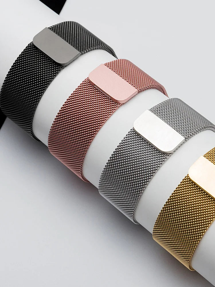 Milanese Loop band For Apple Watch band 11 42mm 46mm 44mm 40mm 41mm 45mm 49mm bands Apple Watch Series 10 9 8 7 6 Se3 Ultra 3 2