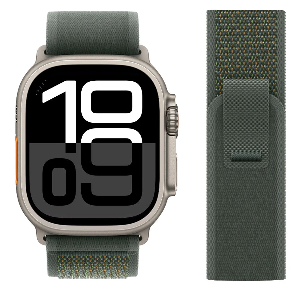 Trail loop band for Apple Watch Ultra 2 band 49mm 44mm 45mm 40mm 41mm 46mm 42mm 45mm 44mm band Apple Watch Series 10 SE 9 8 7 6 5