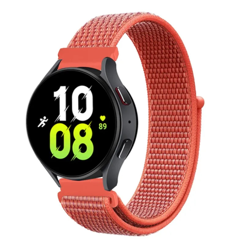 Nylon loop For Samsung Galaxy Watch 6 5 Pro/4/classic/gear s3 frontier/active Sport Bracelet Huawei watch gt2 3 22mm 20mm Strap