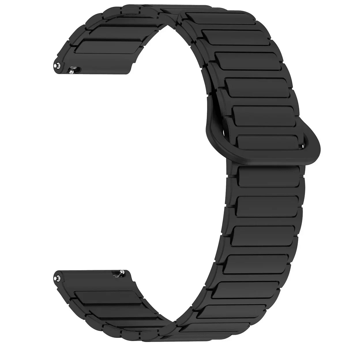 18mm 20mm 22mm Magnetic Loop Band for Samsung Galaxy Watch 7 6 5 4 44/40mm 6Classic Silicone Strap for Huawei Watch GT5 46mm