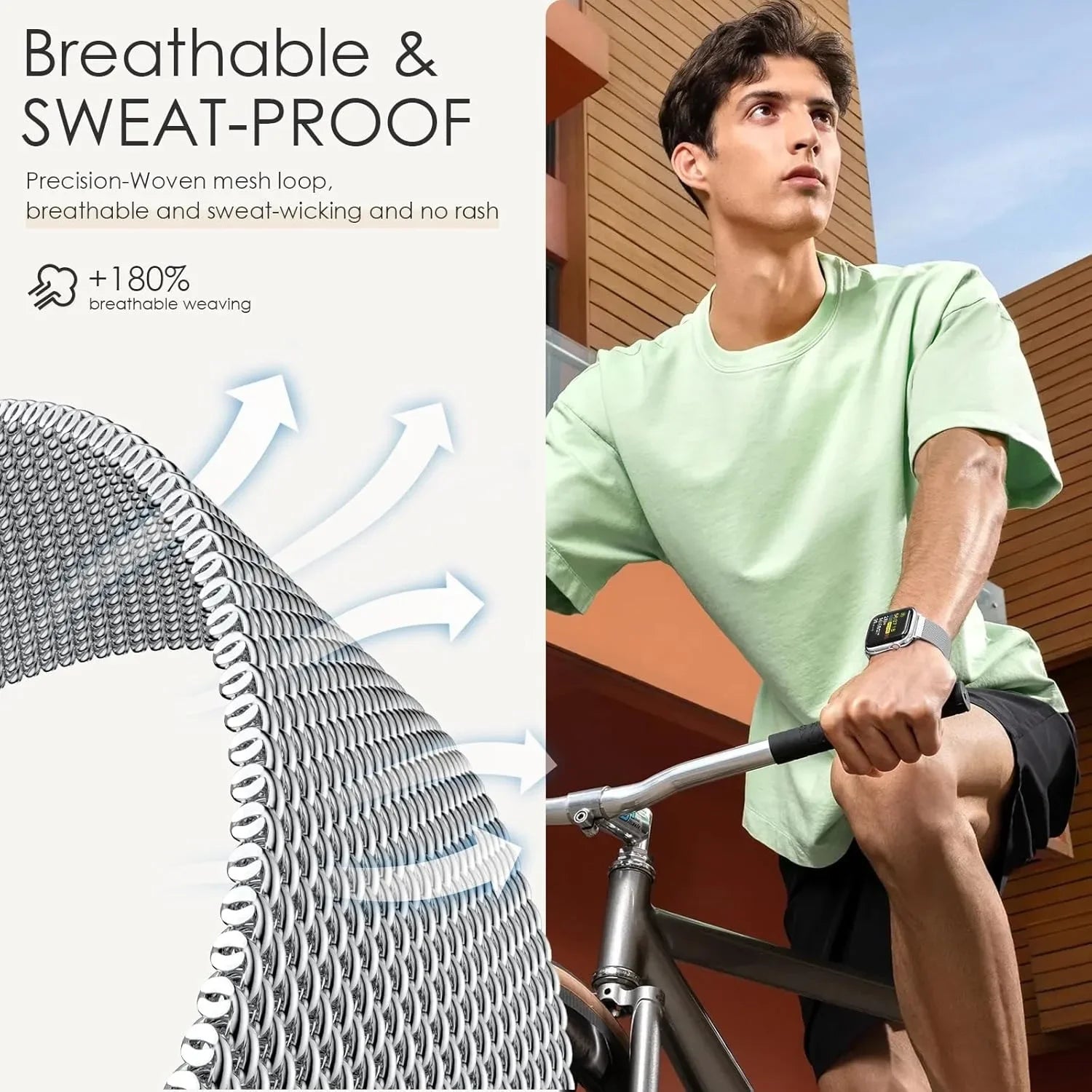 Milanese Loop band For Apple Watch band 46mm 40mm 41mm 45mm 49mm 42mm Correas bands Apple Watch Series 11 10 9 SE 3 7 8 Ultra 3