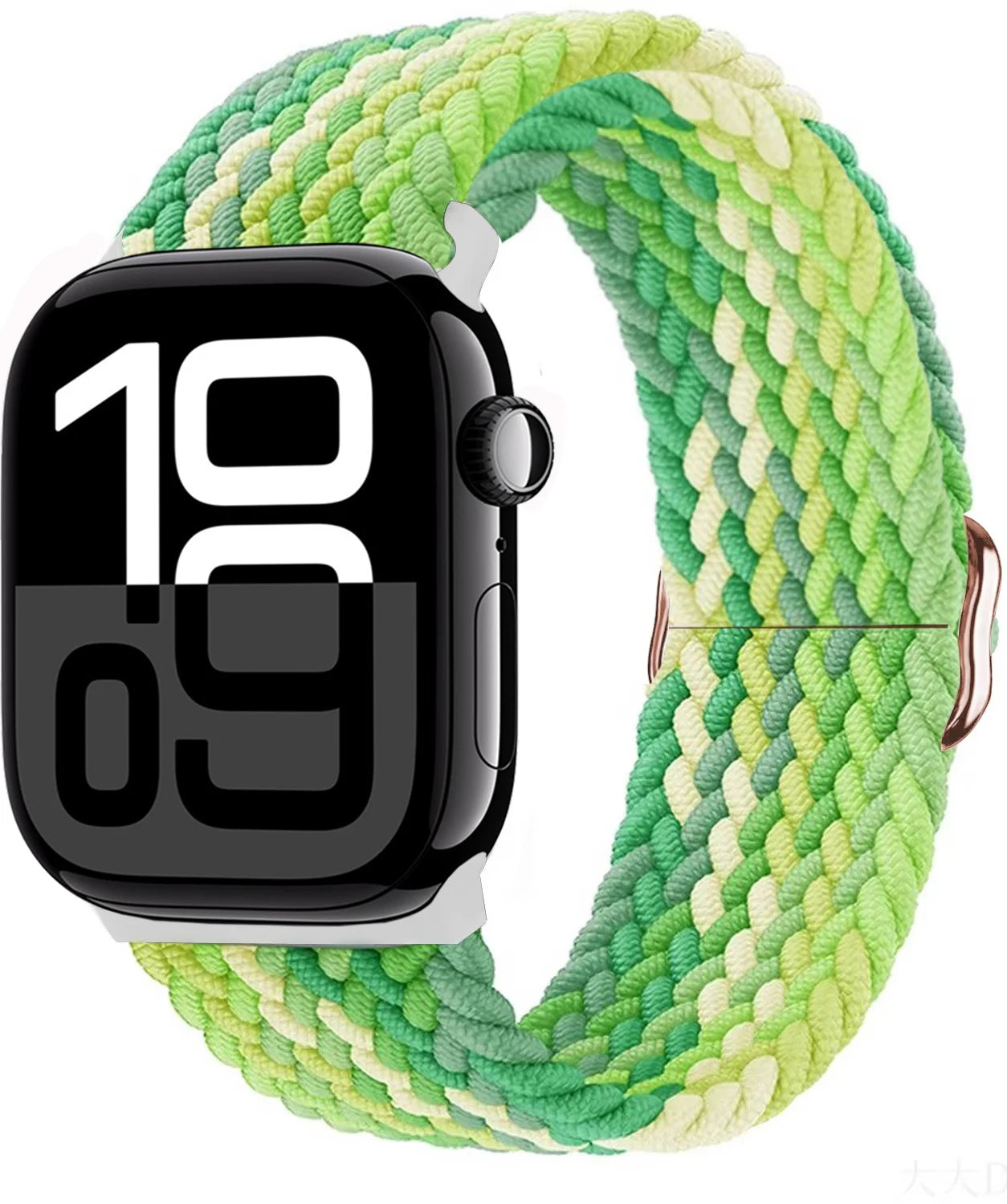 Braided Nylon band For Apple Watch Ultra 49mm 46mm 45mm 44mm 42mm 41mm 40mm Elastic band Apple Watch 11 10 9 8 7 SE 4 5 6 Belt