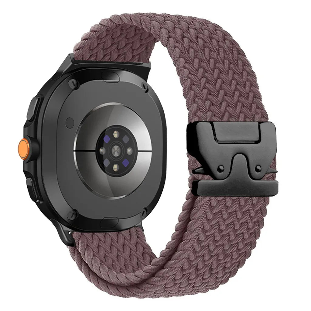 Parachute Buckle Elastic Nylon Strap for Samsung Galaxy Watch 8 40/44mm Luxury Band for Galaxy 8 Classic 46mm Sport Bracelet