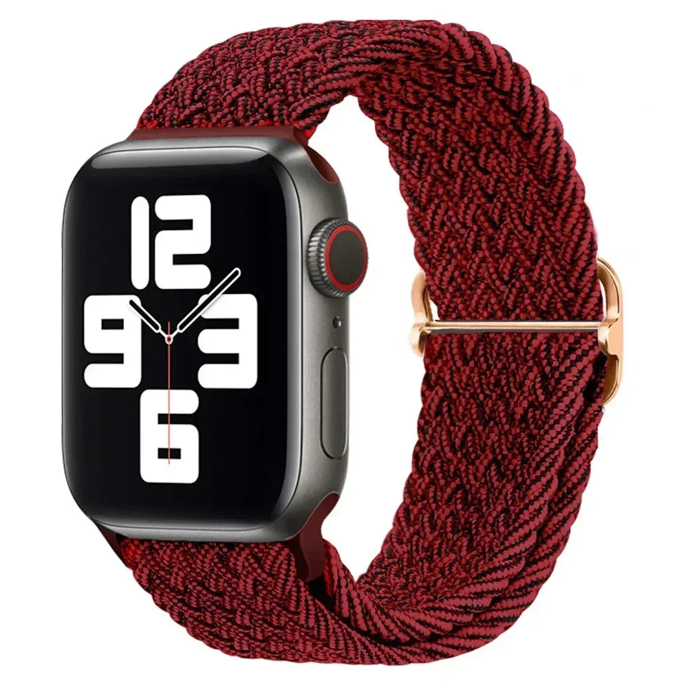 band for Apple Watch band Series 11 10 9 8 7 SE Ultra 3 49mm 46mm 42mm 44mm 45mm 40mm Braided band correa Apple Watch accessories