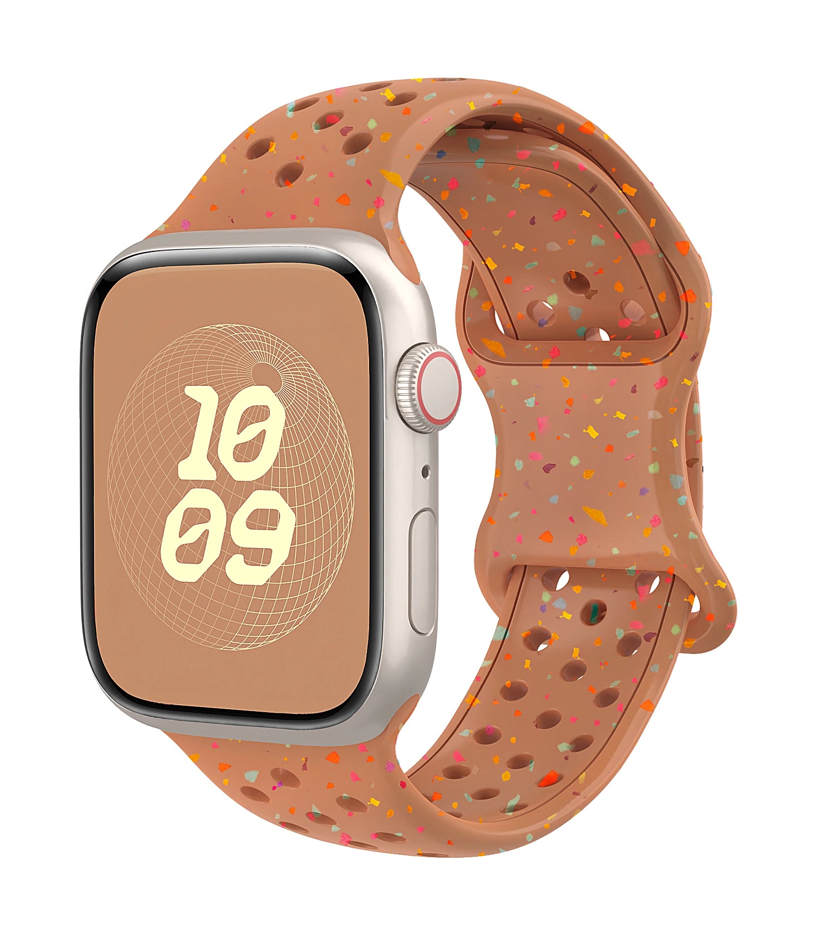 Silicone band for Apple Watch band 40mm 41mm 45mm 44mm 46mm 49mm 42mm Breathable band Apple Watch Series 11 10 9 8 SE 3 Ultra 2