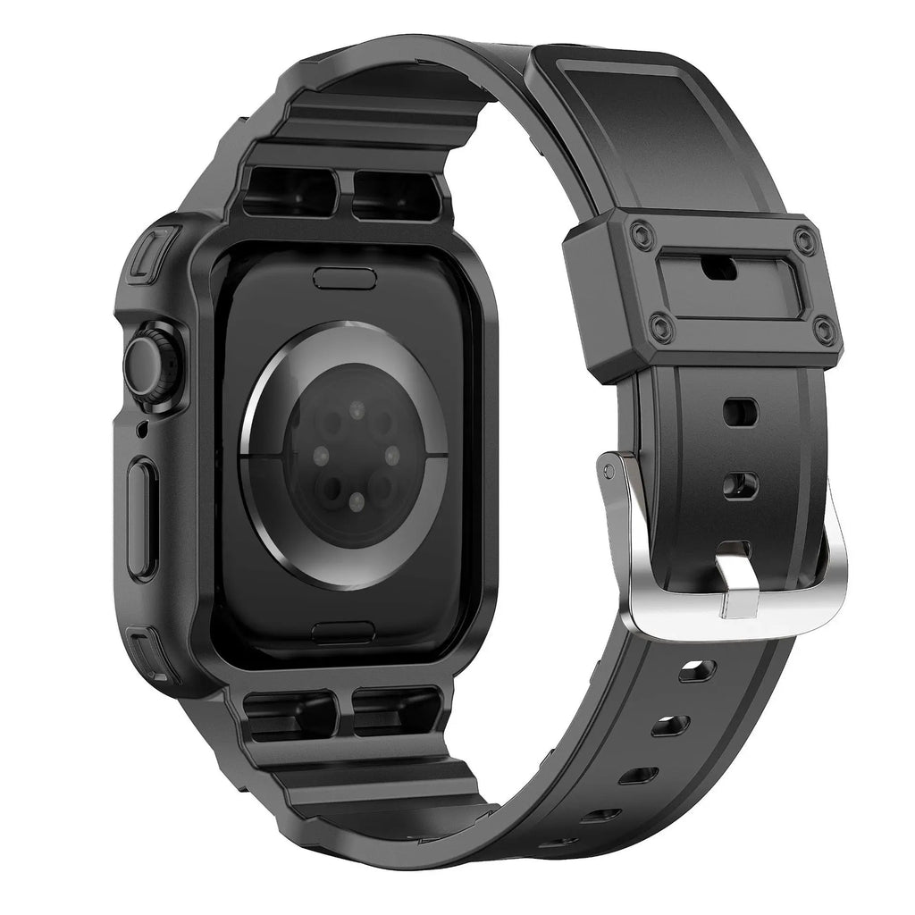 TPU Case + band For Apple Watch band 46mm 42mm 45mm 41mm 40mm 44mm Bumper band watch band for Apple Watch Series 10 9 8 7 6 SE 4